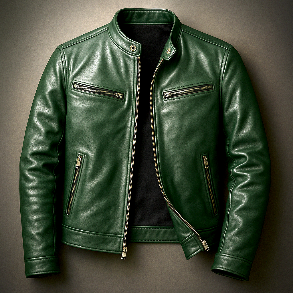 Vintage leren jas