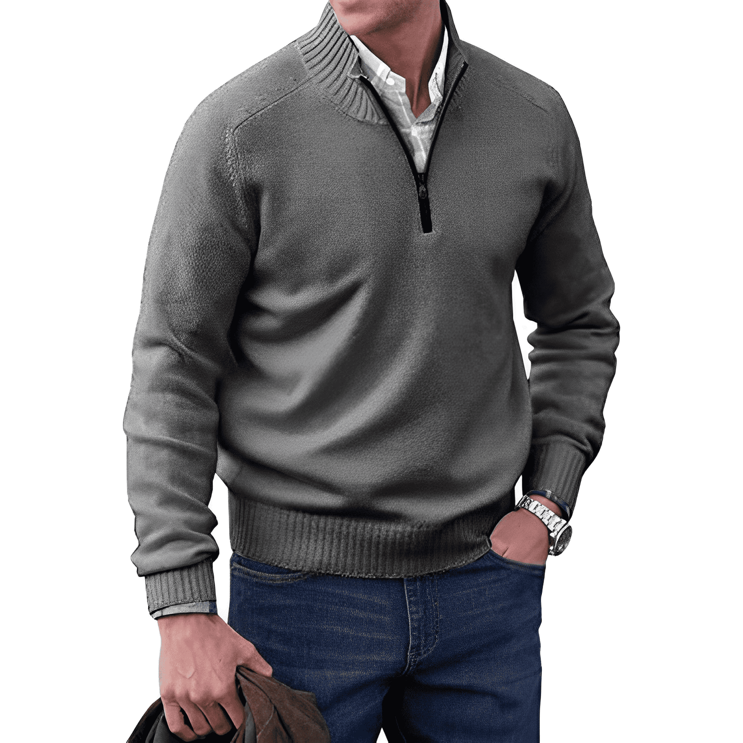 Ethan™ Modern Zip Sweater (Temporarily 1+1 Free)