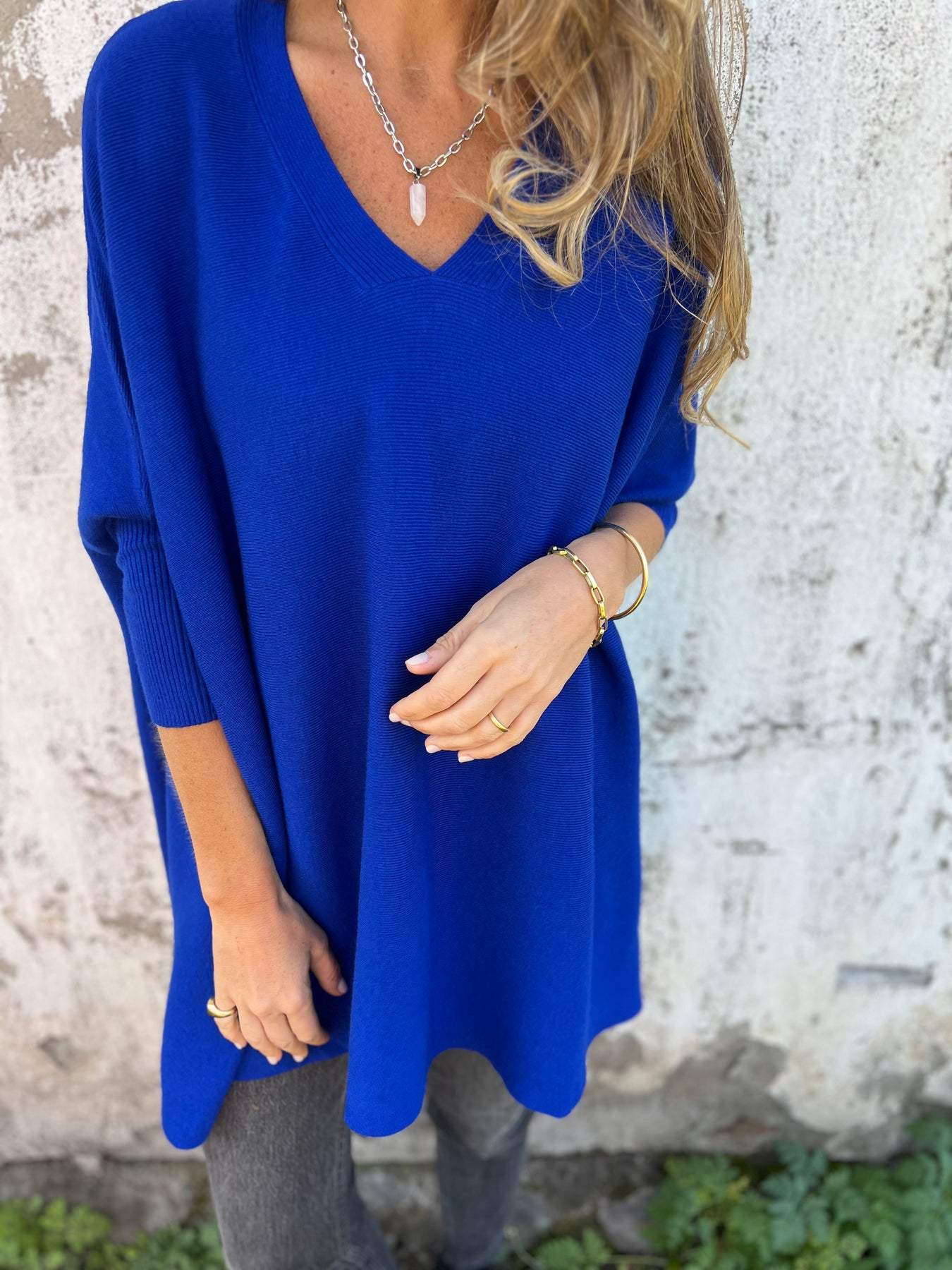 Hannah – V-Neck Sweater