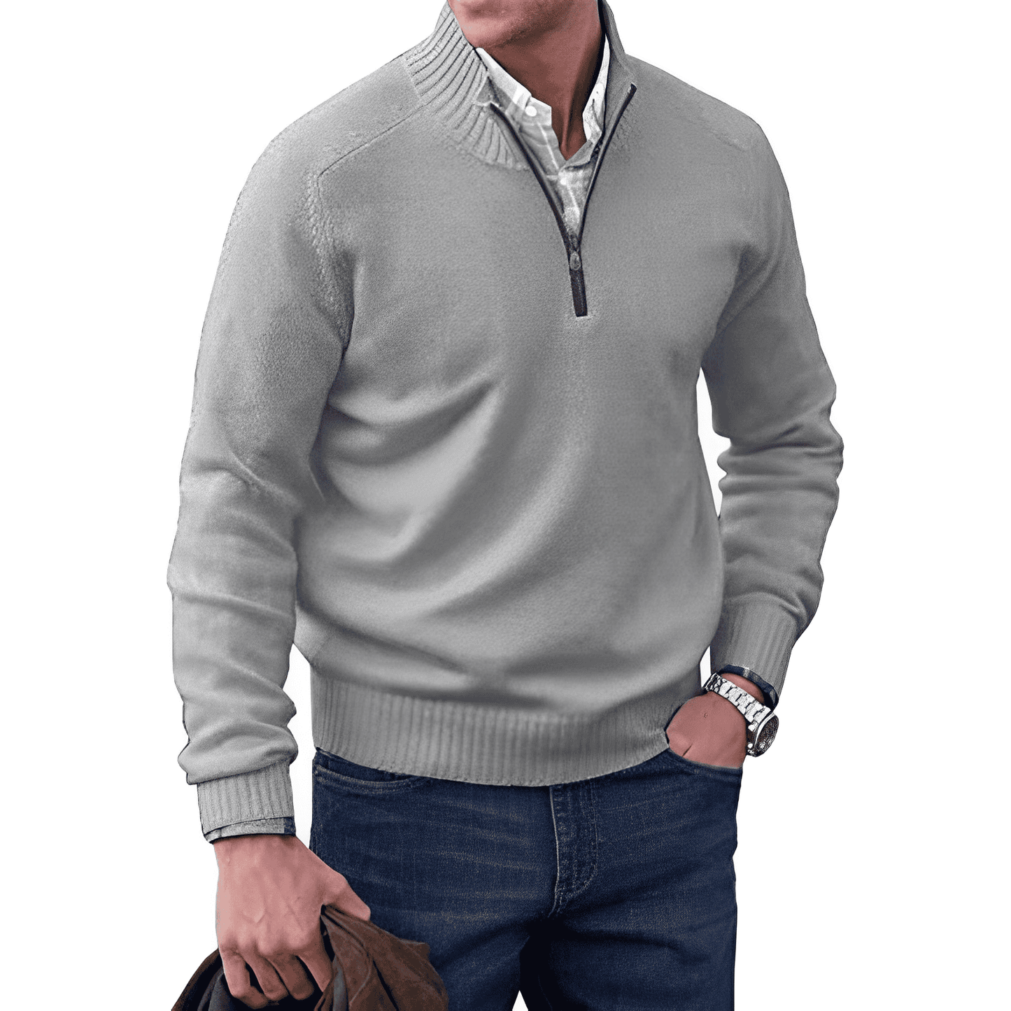 Ethan™ Modern Zip Sweater (Temporarily 1+1 Free)