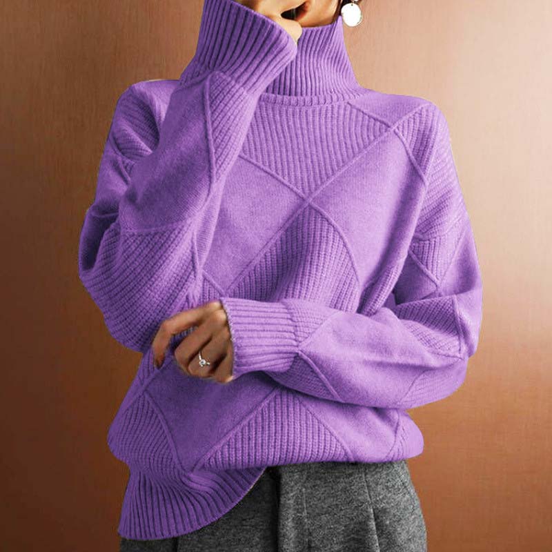 Charlotte – Chic High-Neck Sweater