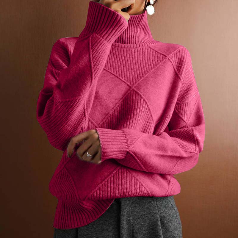 Charlotte – Chic High-Neck Sweater