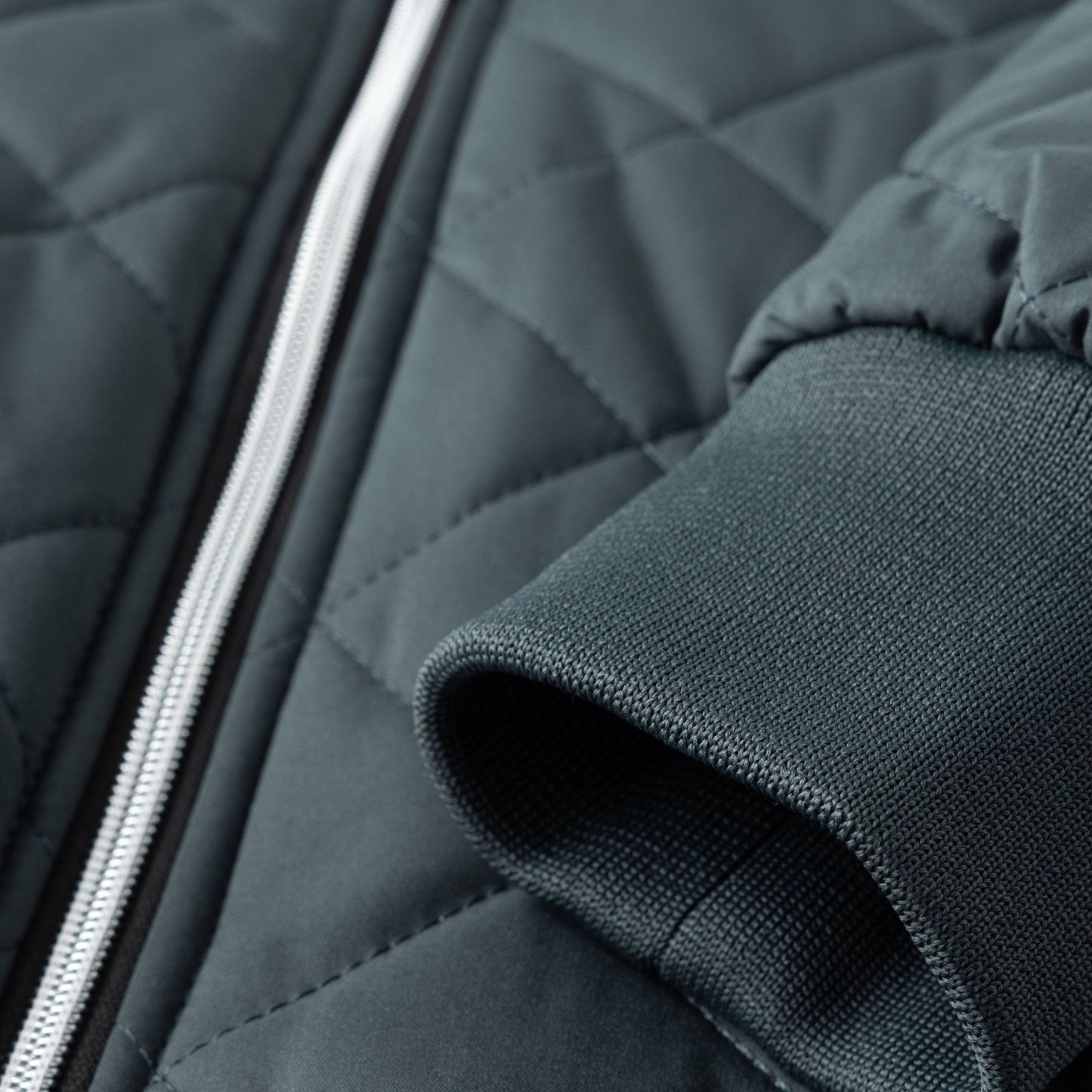 Michael - Diamond Pattern Fleece Lined Jacket