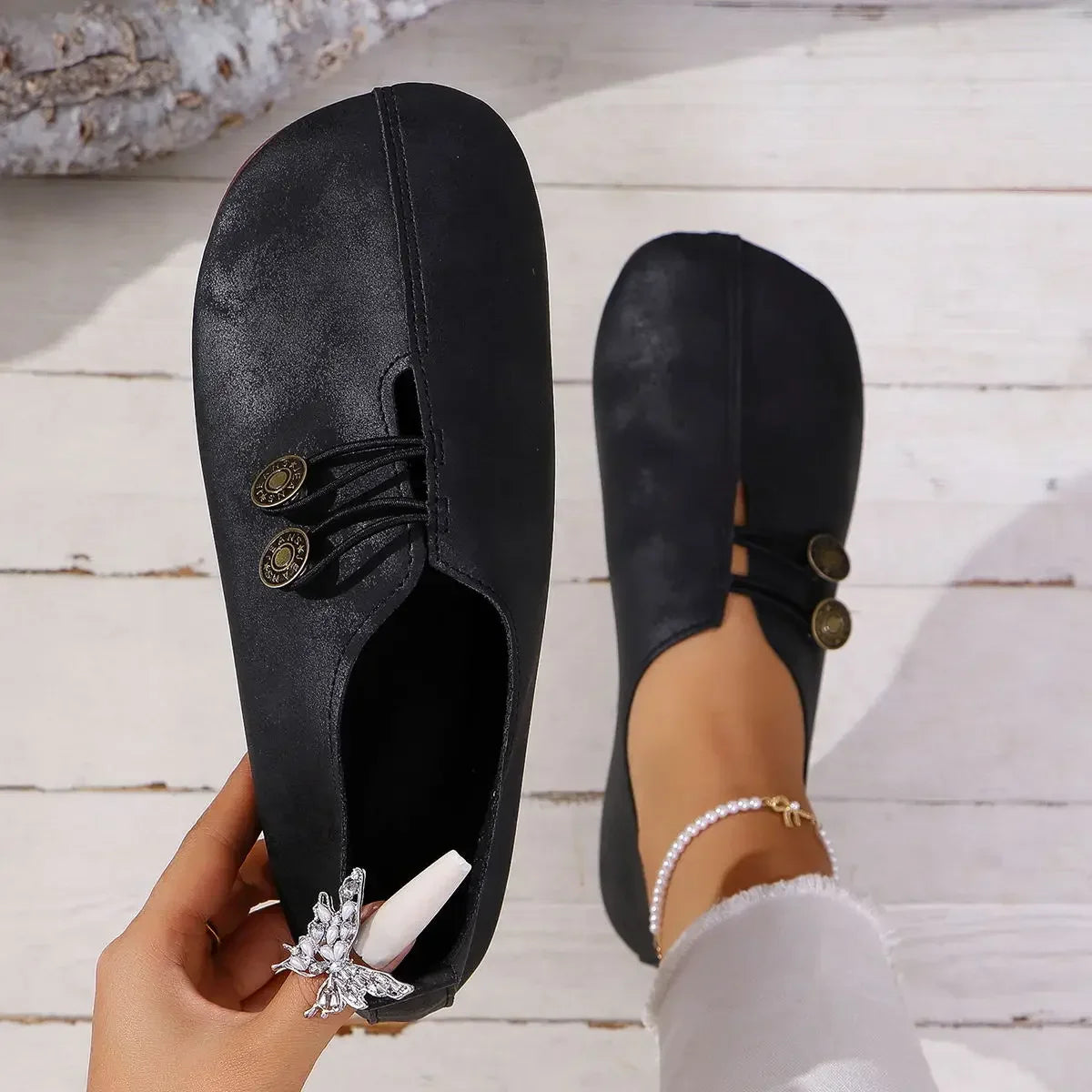 Betty Suede Loafer