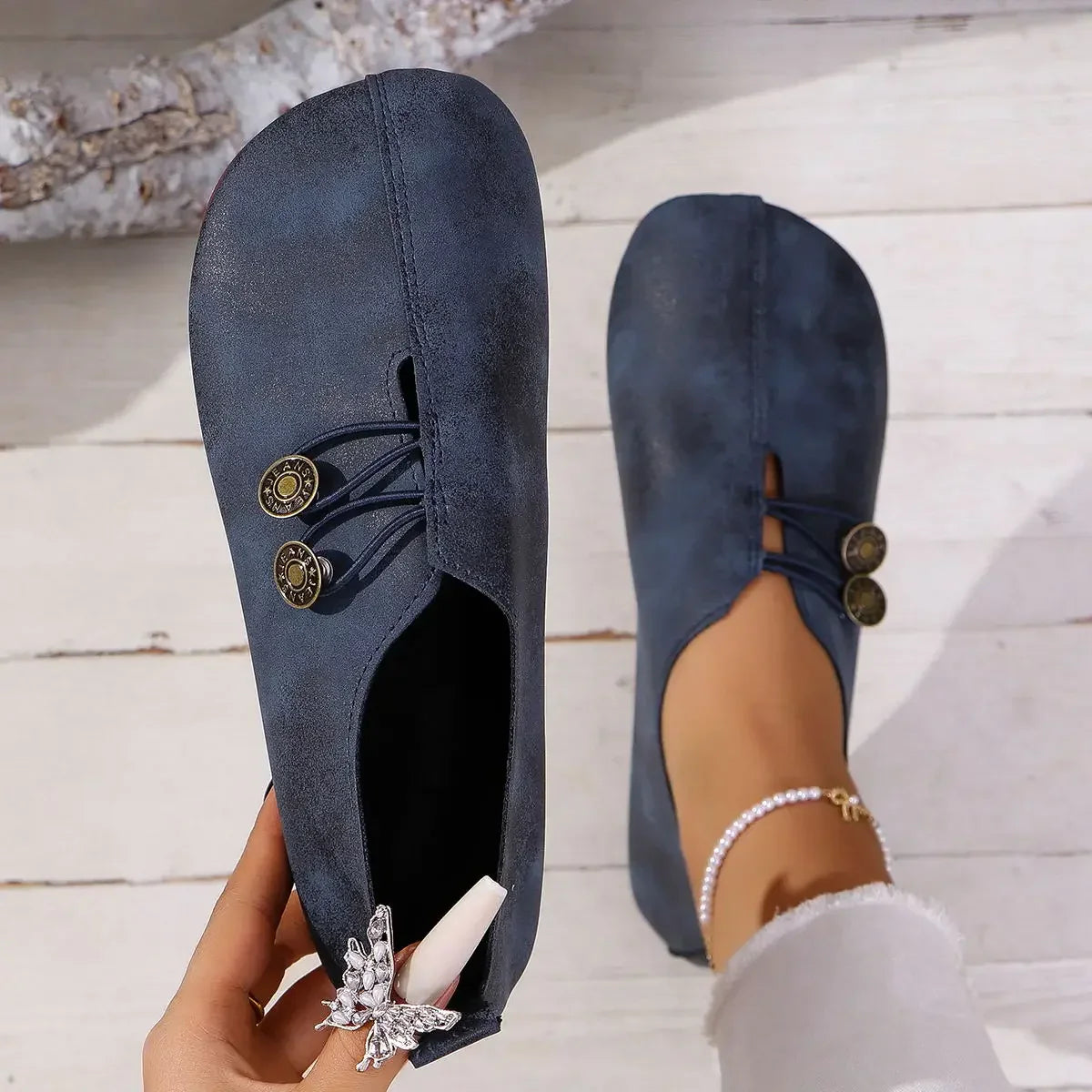 Betty Suede Loafer