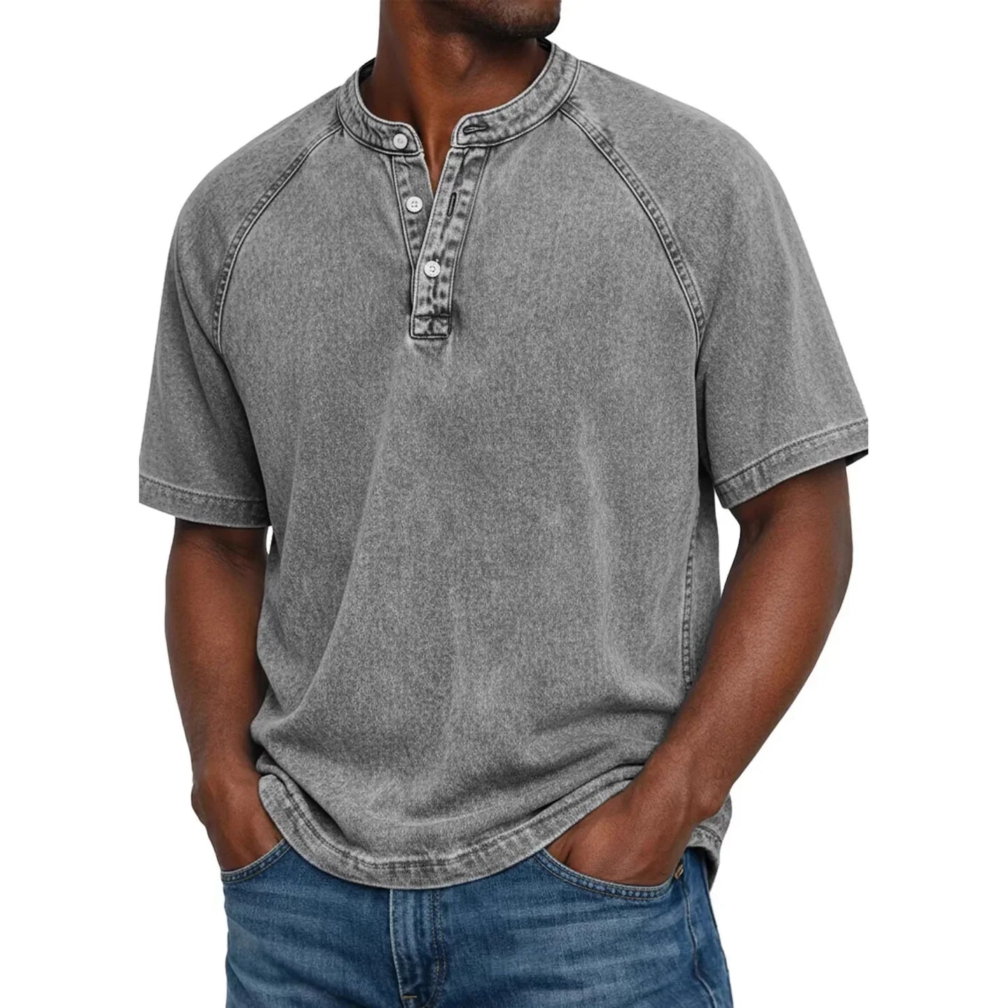 Beeckhoven™ | Vintage Mannen Shirt Met Knopen
