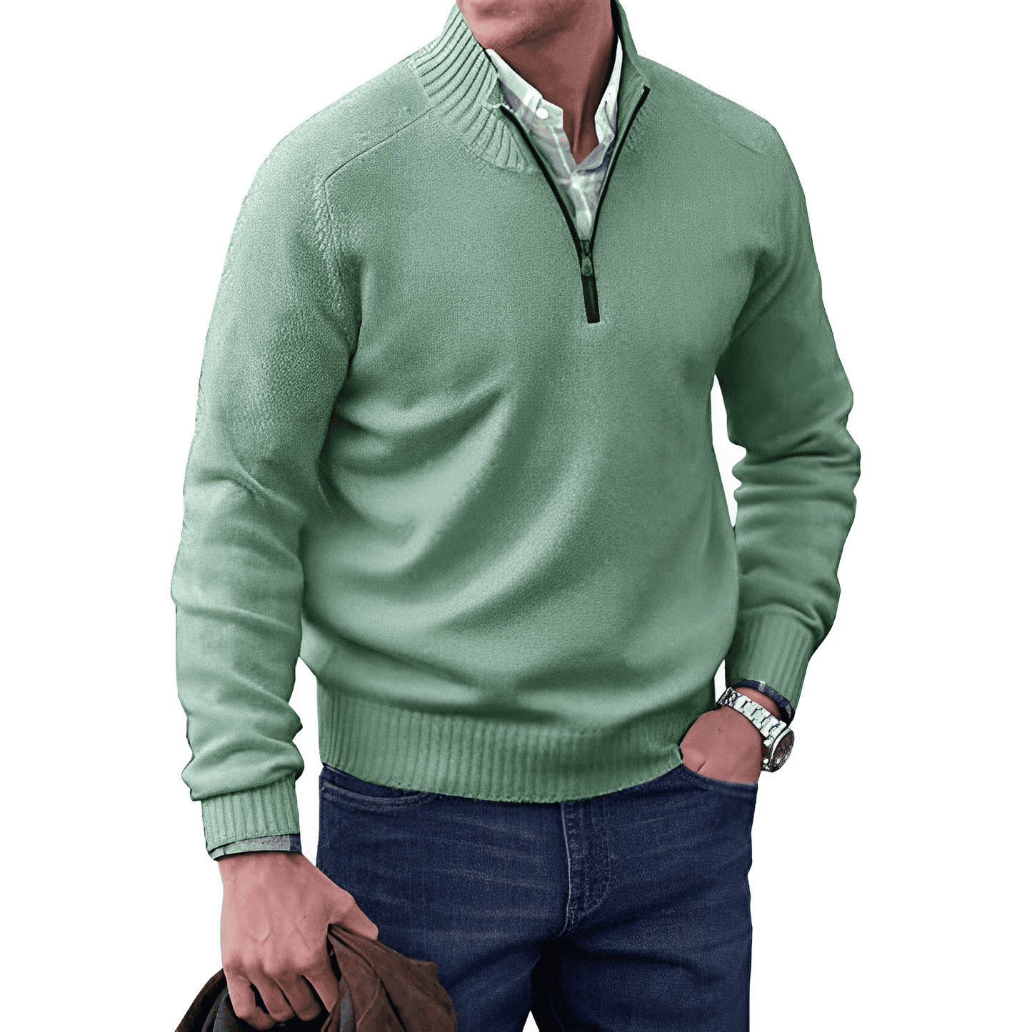 Ethan™ Modern Zip Sweater (Temporarily 1+1 Free)
