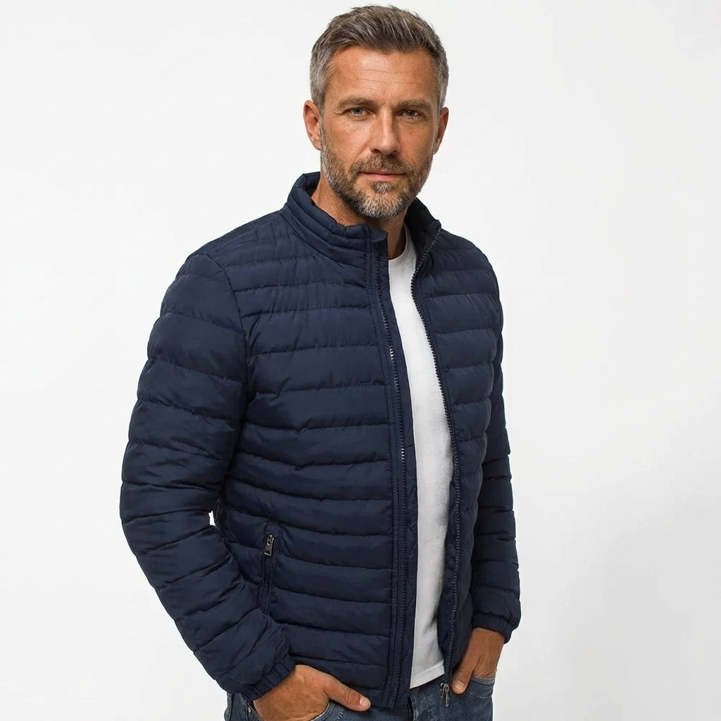 LAURENT MONACO | VESTE PUFFER QUILTÉE STYLE URBAIN POUR HOMMES