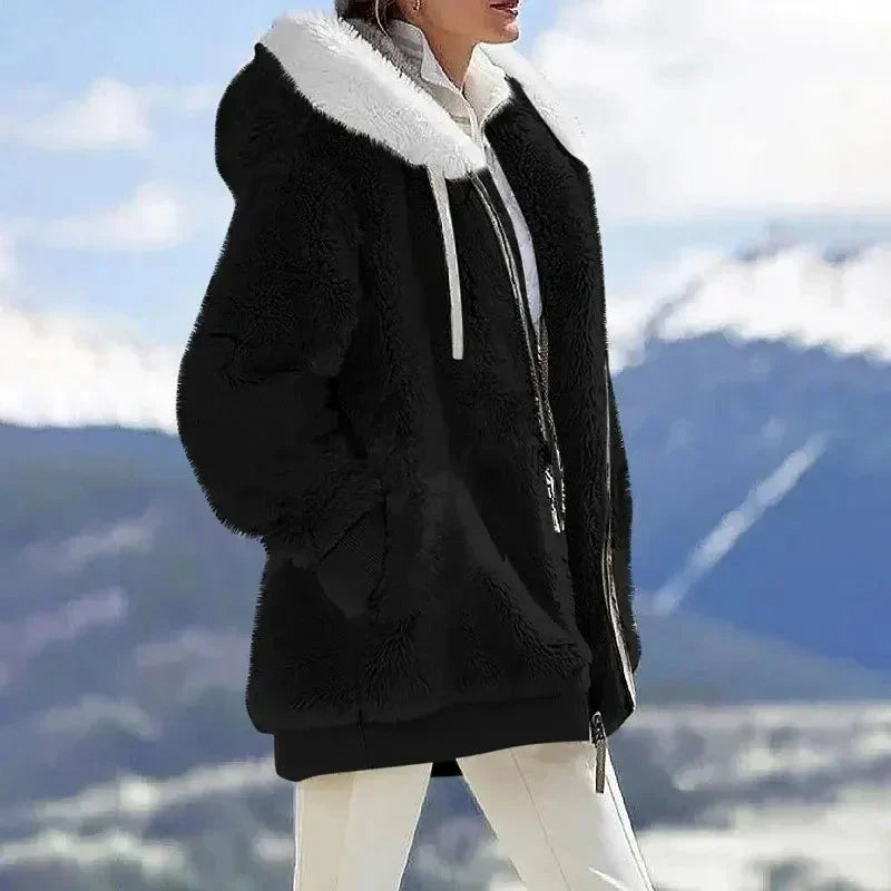Isabella™  Women's Winter Jacket with Hood and Zipper