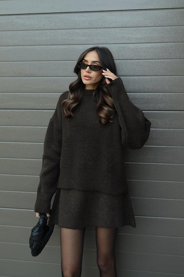 Aurélie – Cozy Knit Set
