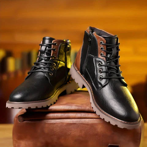 Marcel™ - shoes with laces in premium leather