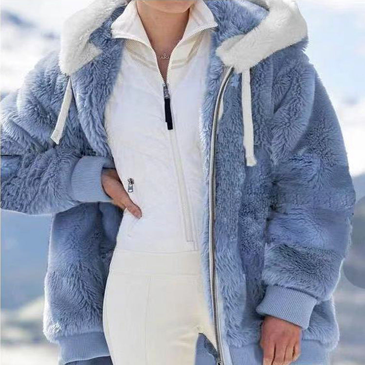Isabella™  Women's Winter Jacket with Hood and Zipper